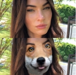Megan became a fox