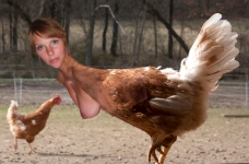 chicken girl