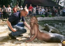 sealmaid at the zoo