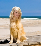 Taylor at the beach